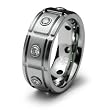 Stainless Steel Ring with CZ (Sizes9-13)