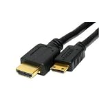 Gold Plated HDMI to HDMI type C Mini cable, 1 M / 3.28 FT