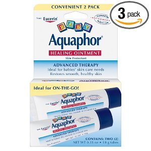 Aquaphor Baby To-Go Pack, two .35-Ounce Tubes (Pack of 3)