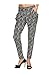 2LUV Women's Abstract Mosaic Print Harem Pants