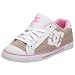 DC Women's Chelsea Sneaker,White/Tan,6 M