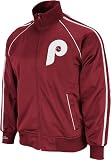 Philadelphia Phillies Mitchell & Ness Final Score Throwback Full Zip Premium Track Jacket - L