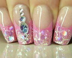 Nail Ritz Professional Nail Art Pens SHIMMER KIT | Includes: 10 Colors **PLUS** 12 Colors of Nail Art Rhinestone Glitter Gems