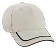 North End Heavy Brushed Twill Visor Cap