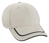 North End Heavy Brushed Twill Visor Cap