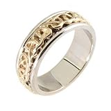 18K Gold Celtic Wedding Bands