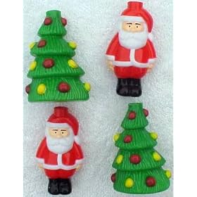 Santa and Christmas Tree Party String Lights (SJ) from Lava Lamps