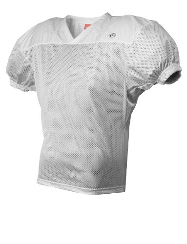 Rawlings Boys' Yfj9204 Football Jersey (White, Medium)