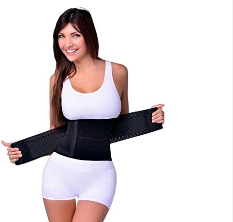 KingsTop Miss Waist Trainer - Body Shaper For An Hourglass Shape ( Black, Large/X-Large )