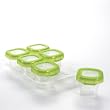 OXO Tot Baby Blocks Freezer Storage Containers 2-Ounce, Set 6, Clear by OXO Tot