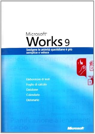 Microsoft  Works v.9.0, Win32, CD, IT