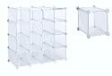 INTERLOCKING SHOE ORGANIZER SHOE STORAGE RACK for 16 PAIRS