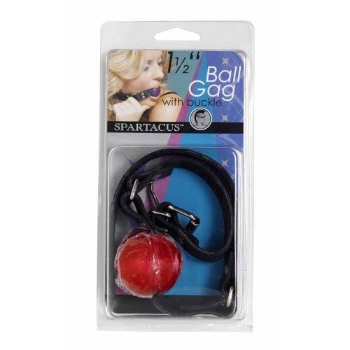 1-1/2 Red Gag With 3/4 Buckle image