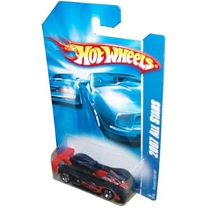 Mattel Hot Wheels 2007 All Stars Series 1:64 Scale Die Cast Metal Car # 139 of 180 - Black Formula Sport Racing Car Ferrari 333 SP with Fun Facts # 139