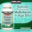Kirkland Signature Mature Adults 50+ Multi Vitamins & Minerals, 400 Tablets