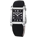 Baume Mercier Women's 10024 Hampton Ladies Black Face Diamond Watch