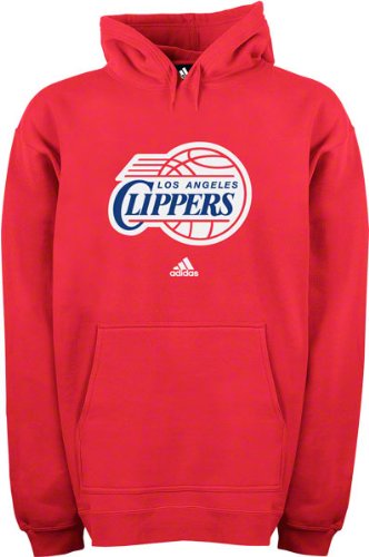 Los Angeles Clippers adidas Youth Primary Logo Hooded Sweatshirt