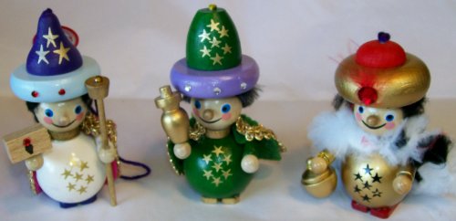 Steinbach Gm Bh Christmas Decorations ,Gifts and Ornaments Handmade in Germany Wooden SET of 3 (the Three Wise Men) Ornament Steinbach Gm Bh Christmas Decorations ,Gifts and Ornaments Handmade in Germany Wooden SET of 3 (the Three Wise Men) Ornament