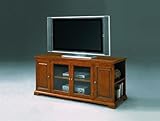 Harris Large Oak TV Stand w/ Storage by Crown Mark