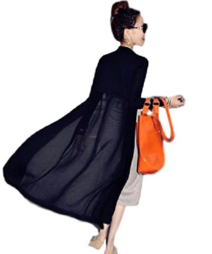 BEREAM(ビリーム) カーディガン レディース 薄手 ロング 長袖 シースルー