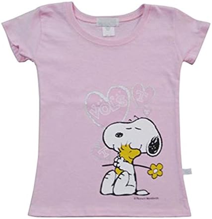 Tennessee Volunteers Girls Toddler Snoopy Fitted T-shirt - Pink