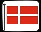 Mouse Pad with Denmark, flag