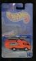 Hot Wheels 1991-143 ORANGE Recycling Truck Blue Card 1:64 Scale