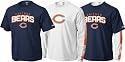 Chicago Bears Navy/White Gameday 3 in 1 Tee Combo