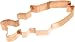 Old River Road Fish Shape Cookie Cutter, Copper