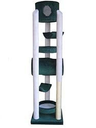Molly and Friends "Virgie" Extra-Large Premium Handmade Cat Tree with Sisal, Beige