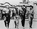Bonanza 12x16 Matte B&W Photo (Lorne Greene Michael Landon Pernell Roberts)