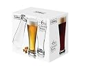 Libbey 6-Piece 22-1/2-Ounce Giant Pub Beer Pilsner Set