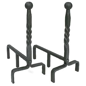 Ball End Andirons by Minuteman