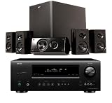 Denon AVR-1612 and Klipsch HDT-300 Home Theater Bundle Package