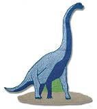 ZI Applique II Theme Childrens bedding Jurassic dinosaurs shaped area rugs (PLEASE CLICK FOR SIZE CHOICE)