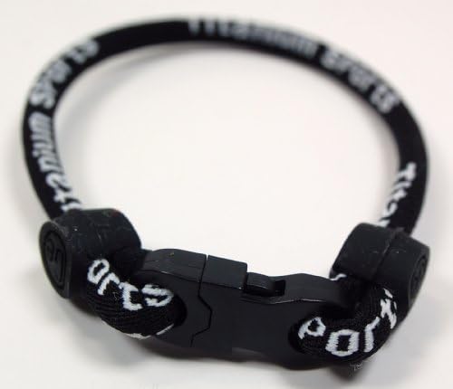 NEW! 7" Black Single Loop Sports Wristband