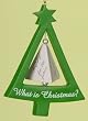 Pack of 6 Home for the Holidays What is Christmas Ornaments 4.5"