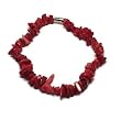 Nugget Bamboo Coral Anklet with Magnetic Closure