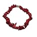 Nugget Bamboo Coral Anklet with Magnetic Closure