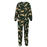 Boys' Cherokee Glow Dinosaurs Blanket Sleeper - Green