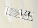Love Heart Letter I Luv You Rhinestone Crystal Lover Double Finger Knuckle Ring