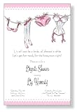 Dainty Lingerie Party Invitations