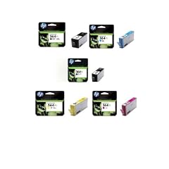 5 Original XL Druckerpatronen f�r HP Deskjet 3070A B611a D5400 D5445 D5460 Photosmart B109 B109A B109N B110 B110A B110C B110D B110E B110F B111a B211a C311a B209 B209A B209N B8500 B8550 B8553 B8558 C309 C309A C309G C5300 C5324 C5370 C5373 C5380 C5383 C5388 C5390 C5393 C6300 5510 C6324 C6350 6510 C6380 C6383 C7380 D5463 D5468 D7560 7510 Plus B209B B209C C309B C309C Premium AIO FAX PRO Wireless (364XL bk/pbk/c/y/m) Tintenpatronen+ 10 Blatt Fotopapier von Tinten und Toner Fuchs