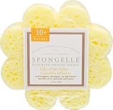 Spongeables Spongelle Bodywash Infused Sponge ( Yellow Daisy ) Lilly of the Valley-Green Tea Infusion