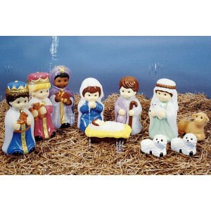 10 Piece Child Nativity Set under The Kitchen Store