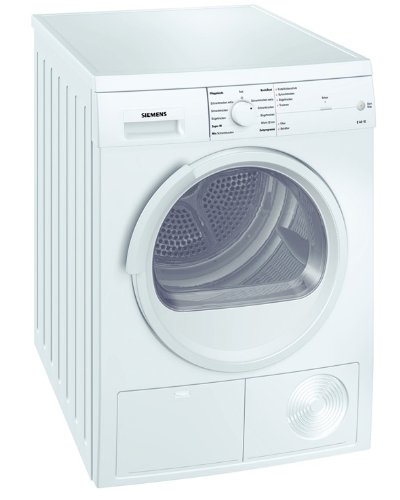 Siemens WT46E102 Kondenstrockner / B / 7 kg / 3.9 kWh / Weiß / softDry-Trommelsystem / duoTronic
