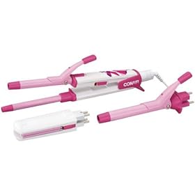 Conair CB603CS 2-in-1 Straightener and Crimper, Pink