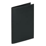 XRN12101 - Flip File Photo Album for 4 x 6 Inserts, 25 Clear Sleeves, 50 Sleeve Cap, Black