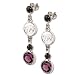 Baltimore Ravens Crystal Logo Earrings