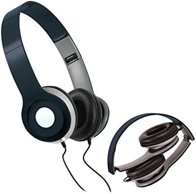 2 Pack Of Black Jamsonic HD Pro+ Foldable Solo DJ Style On Ear Headphone Headset Earphones For iPhone, iPod, iPad, Andoird, MP3, PC, Tablet &amp; All 3.5 mm Devices